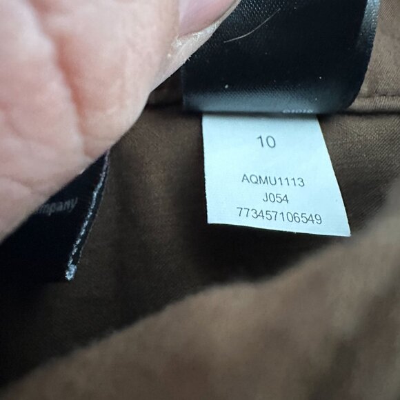 Axcess By Liz Claiborne Womens Brown Stretch Bermuda Shorts Size 10 - Picture 6 of 6